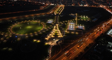 Kayserililer Millet Bahçesi'ne Akın Etti