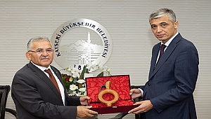  Ata yurdundan Büyükşehir'e ziyaret