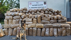 Kargo aracında 6 ton 280 kilogram tütün ele 