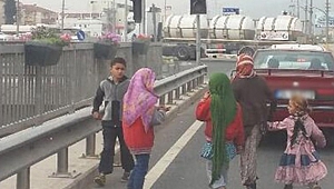 Çocukları dilendiren 11 aileye ceza işlemi yapıldı