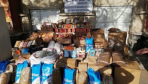 Kayseri'de kaçak tütün operasyonu: 1 gözaltı