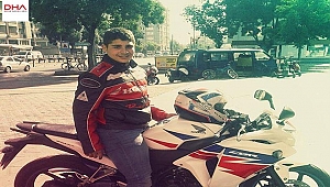 Kazada ölen motosiklet sürücüsü, Kayseri'de toprağa verildi