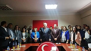  MHP Melikgazi’de bayrak devir teslimi yapıldı