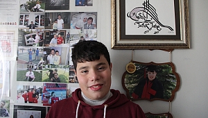 Otizmli Tarık, spor ile hayata tutundu