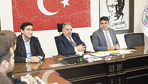 Başkan Yalçın’dan Mühendis Adaylarına Destek
