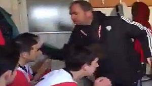 Futbolcularını tokatlayan antrenörün cezası onandı