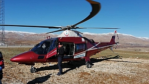 Hava ambulansı hayat kurtarmaya devam ediyor