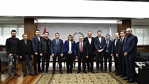 KS yönetiminden başkan Büyükkılıça ziyaret