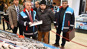 Kayseri'de balık denetimi