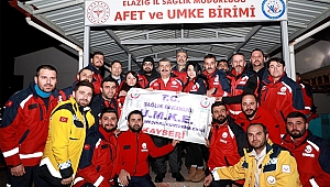 Kayseri Sağlık Ekibi Deprem Bölgesinde Canlara Dokunmayı Başardı