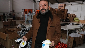 Kayserili firma Çin’e maske yetiştirmek için gece gündüz mesai yapıyor