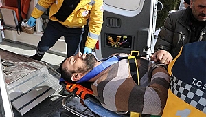 Kayseri'de korku dolu anlar; kendini kesip intihara kalkıştı