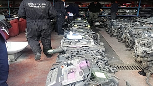 Kaçak motor operasyonu