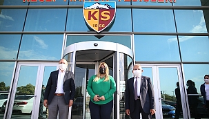 Başkan Büyükkılıç'tan Kayserispor'a maç öncesi moral ziyareti