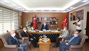 Başkanlardan CHP, MHP ve İYİ Parti'ye ziyaret