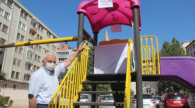 Çocuk parklarına yasaklama