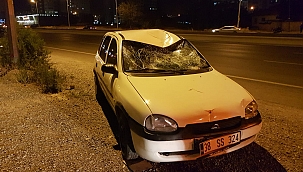 Ehliyetsiz sürücünün çarptığı bisikletli ağır yaralandı