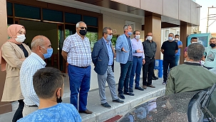 İyi Partili Kazım Yücel Cırgalan'da vatandaşları dinledi