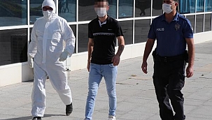 Karantina ihlali, adliye girişinde HES kodundan tespit edildi