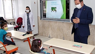 Kayseri'de öğrencilere uygulamalı sağlık eğitimi