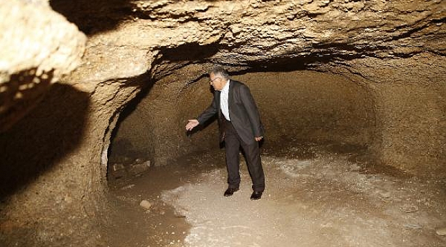 1300 metre uzunluğundaki yer altı şehri turizme kazandırılacak