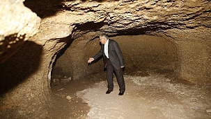 1300 metre uzunluğundaki yer altı şehri turizme kazandırılacak