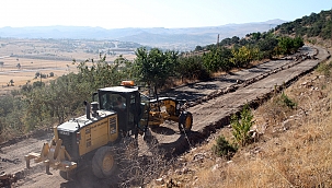 Ali Dağı yollarında yağış tedbirleri