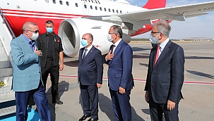 Cumhurbaşkanı Erdoğan Kayseri'de