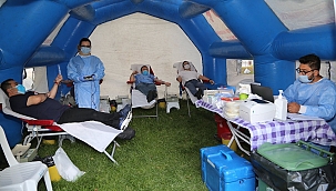 ERÜ Hastanelerinde ‘Gönüllü Kan Bağışı Etkinliği’ düzenlendi