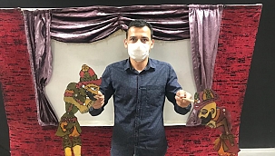 Öğrenciler EBA üzerinden sergilenen Gölge Oyunu ile moral buldu