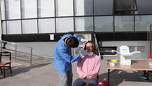 TOHM sporcuları Covid-19 testinden geçti