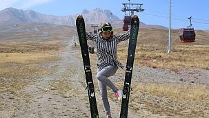 Ukraynalı sosyal medya fenomenleri Erciyes'i tanıttı