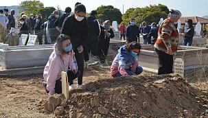 Depremde ölen 1 çocuk annesi Kayseri'de toprağa verildi