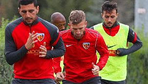 Kayserispor Hatayspor maçı hazırlıklarına başladı