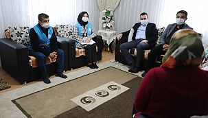 Talas'tan dezavantajlı ailelere çok yönlü destek