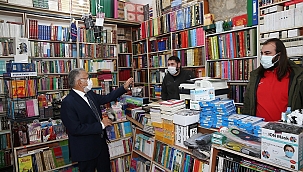 Başkan Büyükkılıç medrese esnafıyla bir araya geldi