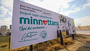 Başkan Yalçın'dan sağlık çalışanlarına 'Minnetarız' ilanı