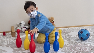 Büyükşehir belediyesi çocuklara 30 bini aşkın maske dağıttı