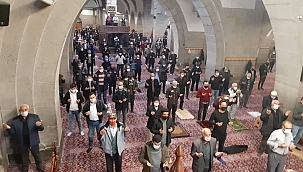 Kayseri'de camilerde yağmur duası yapıldı