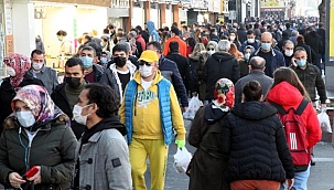 Kayseri’de, kısıtlama öncesi alışveriş yoğunluğu