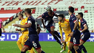 Kayserispor, Antalya'dan eli boş dönüyor