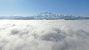 Mavi ile yeşilin buluştuğu Kocasinan’dan Erciyes ayrı bir güzel