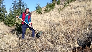 'Son 2 ayda 150 fidan diktim'