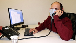 Üniversitenin santrali, görme engelli Umut'a emanet