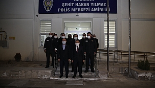 Vali Şehmus Günaydın’dan yılbaşı ziyaretleri