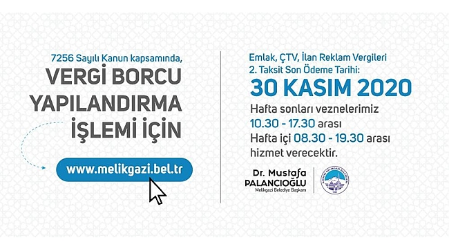vergi borclarinizi yapilandirmayi unutmayin ekonomi kayseri ilk haber