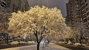 Kayseri'ye yılın ilk karı düştü