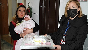 Talas’tan bebek sahibi olan ailelere “hoş geldin” paketi