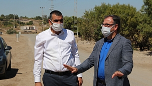 Hisarcık-Hacılar yolu çalışmaları sürüyor