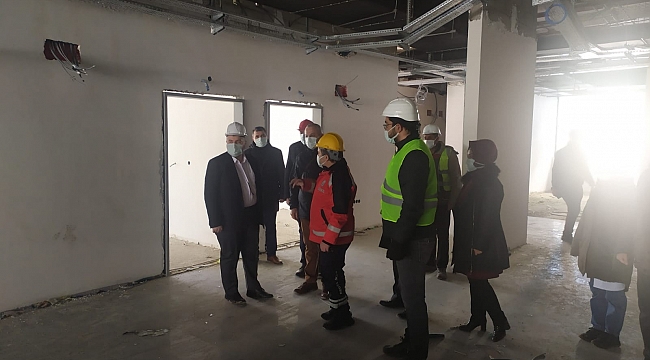 Sağlık bakan yardımcısından Develi Devlet Hastanesi'ne ziyaret